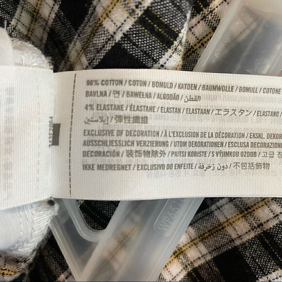 Hollister Preppy Plaid Stretch Mini Skirt Small - Picture 6 of 7